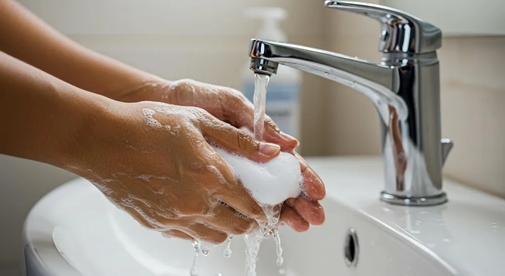 handwashing-with-soap-and-water-for-personal-hygiene-free-photo